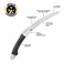 Silky Saws Silky Ultra Accel Professional 240mm Curved Folding Saw Large Teeth 446-24 - alternate 4